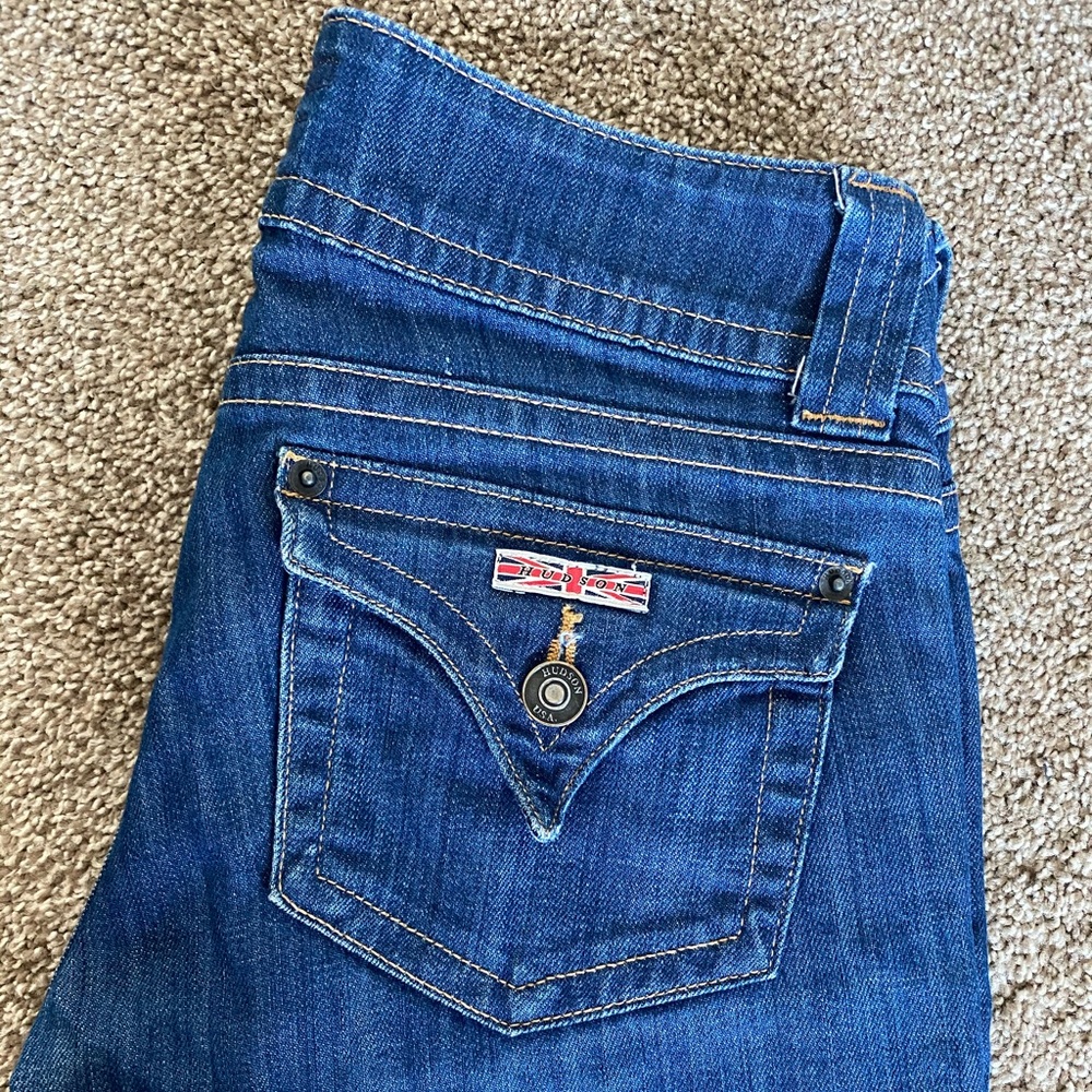Like new dark wash Hudson jeans